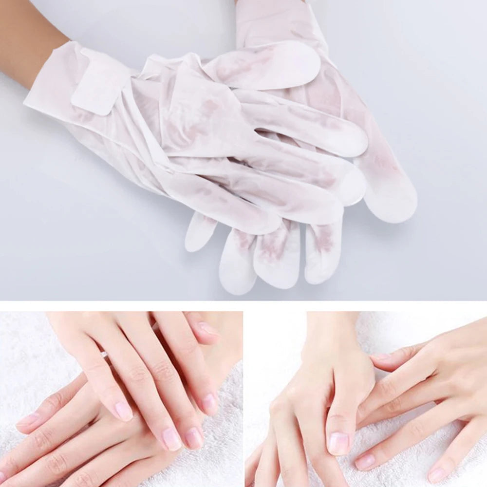 5 Pairs Goat Milk Hand Mask skincare Nourishing Moisturizing Whitening Exfoliating Remove Dead Skin Hands Skin Care Products