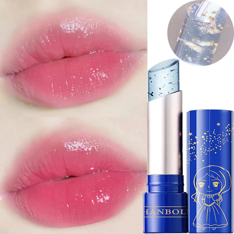 Star Brilliant Temperature Change Moisturizing Lipstick Crystal Jelly Durable Nutrition Lipstick Waterproof Lipstick New 