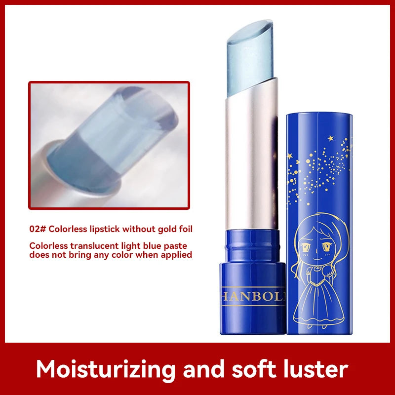 Star Brilliant Temperature Change Moisturizing Lipstick Crystal Jelly Durable Nutrition Lipstick Waterproof Lipstick New 