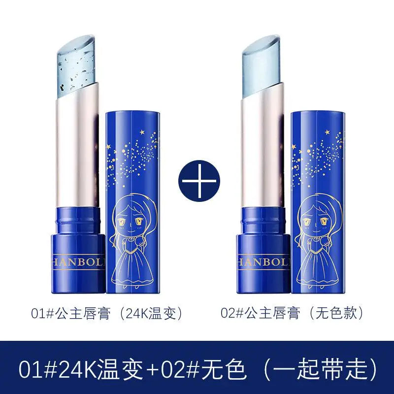 Star Brilliant Temperature Change Moisturizing Lipstick Crystal Jelly Durable Nutrition Lipstick Waterproof Lipstick New 