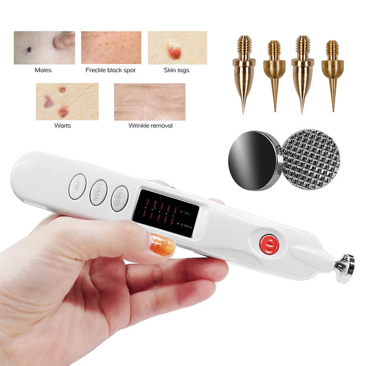 Electric Plasma Pen Skin Tag Remover Skin Tag Remover Freckle Tag Wart Removal Beauty Care Tool Laser Plasma Pen